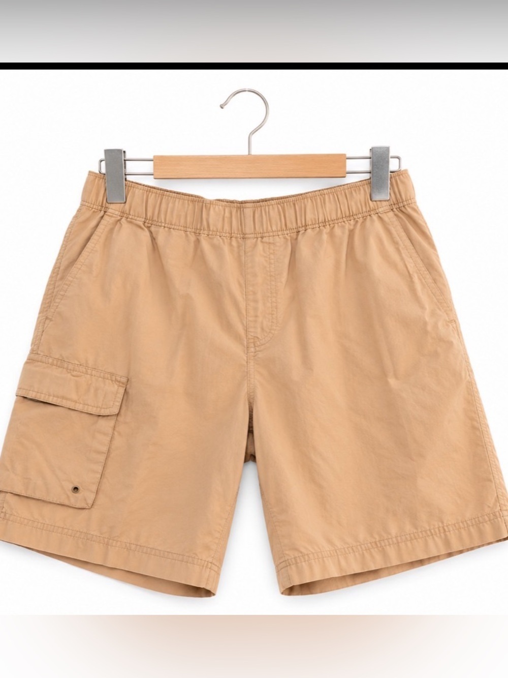 Columbia Kids Khaki Pull-On Shorts Size Small 8 Unisex Casual Outdoor Hiking
